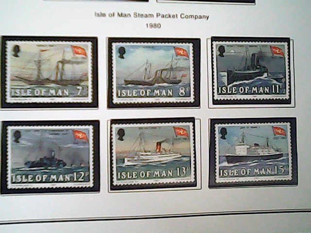 1979-80  Isle of Man  MNH  full page auction