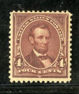 U.S. #280 MNH VF  SCV $85.00 BIN $50.00