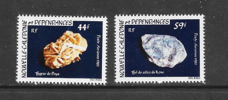 MINERALS - NEW CALEDONIA #C187-8 MNH