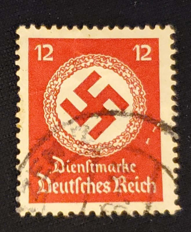 Germany O86, 1934 Swastika