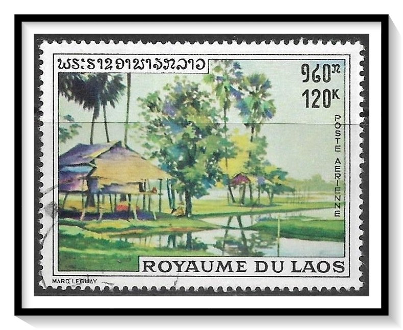 Laos #C73 Airmail Used