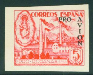 SPAIN Civil War Republic 1937 EPILA Label Sofmia 11