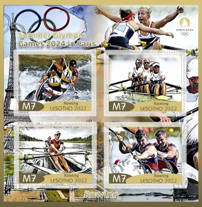 Stamps. Olympic Games. Rowing  8 sheets perforated