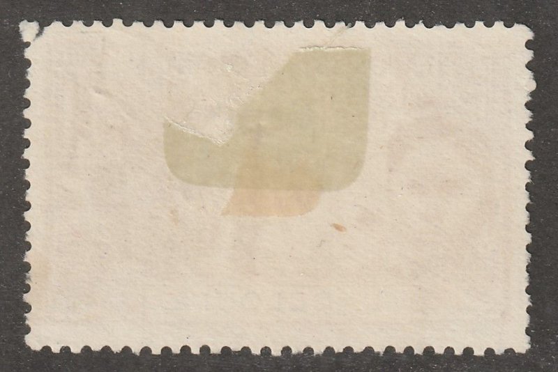 Guadeloupe Postage Stamp Scott#139,  Used Hinged 50c, Pairs, Violet
