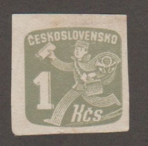 Czech - Scott# P35 Delivery man