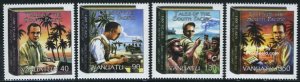 Vanuatu 2007, James Michener 4v, MNH