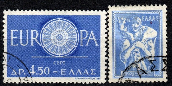 Greece #688-9 F-VF Used  (X9399)