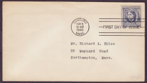  862 Louisa May Alcott uncacheted FDC