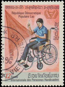 Laos #343-345, Complete Set(3), 1981, Used