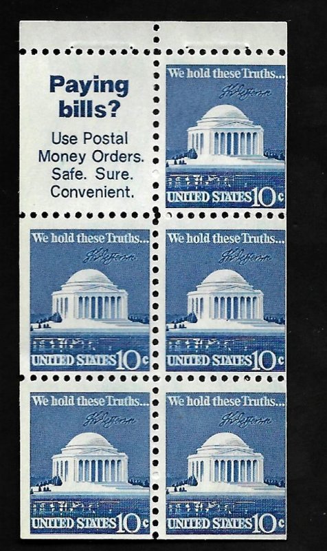 United States 1973 - MNH - Booklet - Scott #1510B