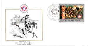 Americana, Worldwide First Day Cover, Comoro Islands