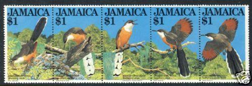 JAMAICA BIRDS Scott 546 MNH (s555)