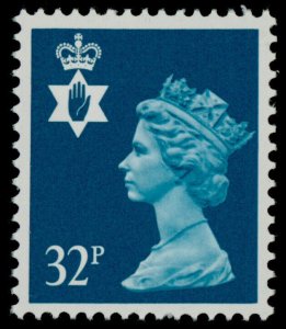 Great Britain - Northern Ireland NIMH53 MNH Queen Elizabeth Machin Head