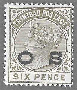 Trinidad (1893) - Scott # O5,  MH