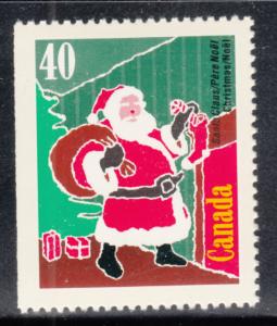 Canada 1991 MNH Sc #1339as 40c Santa Claus Booklet single ex BK134