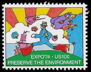 PCBstamps   US #1527 10c Expo 74, MNH, (20)