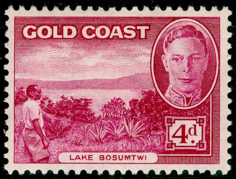 GOLD COAST SG141, 4d magenta, M MINT.