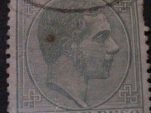 ​CUBA-1882-SC#100-SH490-KING ALFONSO XII- CTO-VF-143-YEARS OLD-LAST ONE