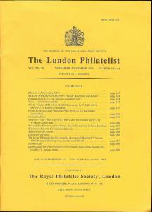 The London Philatelist: Vol. 98, Number 1163-64,