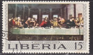 Liberia 493 The Last Supper 1969