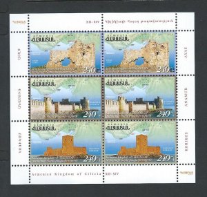 Armenia sheetlet mnh  SC. 997a