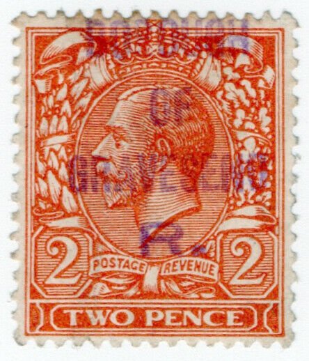 (I.B) George V Commercial Overprint : Borough of Gravesend