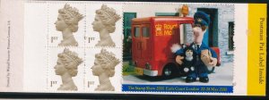 GB-4 x 1st CLASS POSTMAN PAT WALSALL PRINTED BOOKLET VF-MNH PO FRESH