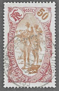 Somali Coast (1909) - Scott # 75.  Used