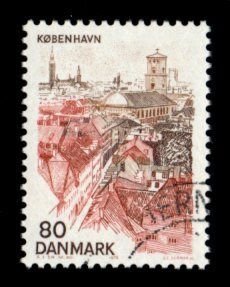 Denmark #587 used