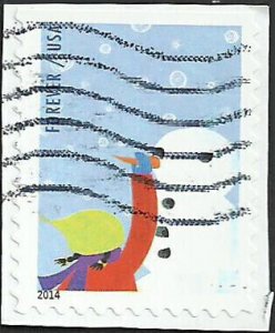 # 4938 Used Winter Fun Snowman