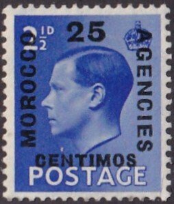 Great Britain Offices in Morocco #81 Mint