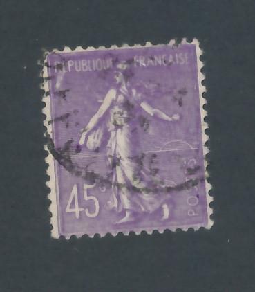 France 1903 Scott 143 used - 45c, Sower
