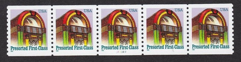 PNC5 25c Juke WA 332222 US 2911 MNH F-VF