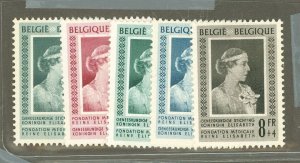 Belgium #B498-B502  Single (Complete Set)