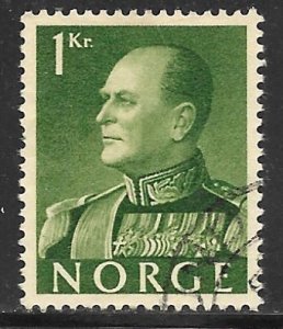 Norway 370: 1k King Olav V, used, VF