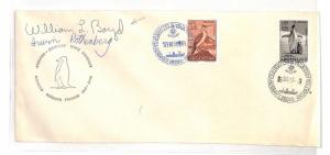 AH202 1967 1968 Argentina Antartica Signed Colorado State University Cover PTS