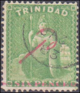 Trinidad #67, Complete Set, 1887, Used