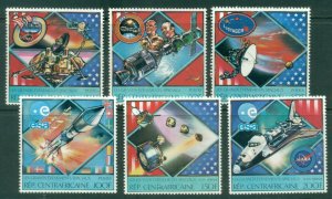 Central African Republic 1980 Space Exploration MUH