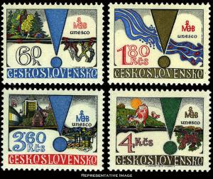 Czechoslovakia Scott 2245-2248 Mint never hinged.
