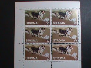 ​STROMA ISLAND-1969 EUROPA'69 -EMERGENCY STRIKE POST MNH- SHEET VERY FINE