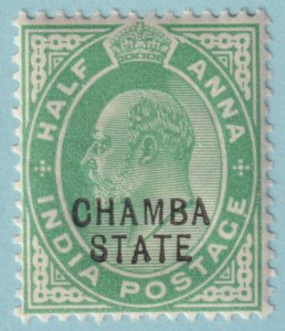 INDIA - CHAMBA STATE 21  MINT NEVER HINGED OG ** NO FAULTS VERY FINE! - GRP