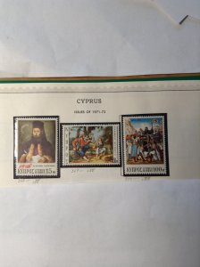 Cyprus  #  368-70  MNH