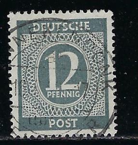 Germany AM Post Scott # 539, used