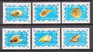 Somalia 430-435 Seashells MNH VF