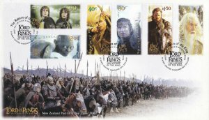 New Zealand The Lord Of The Rings Return Of The King 2003 Movie Middle Earth FDC