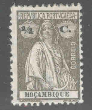 Mozambique Scott 182 MH* Ceres issue p12.x 11.5 similar centering