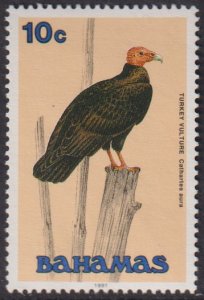 1991 Bahamas Turkey Vulture bird 10¢ issue MNH Sc# 710 CV $2.25