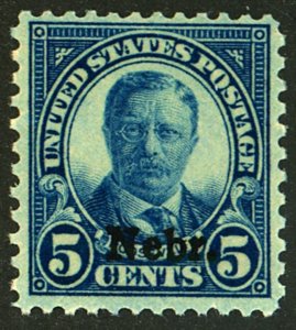 U.S. #674 MINT OG LH