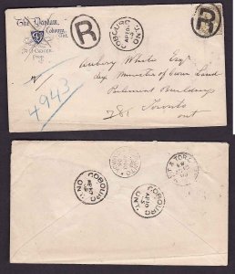 Canada-cover #14107-1c(2) Edward-illustrated,reg'd Hotel ad-The Du...