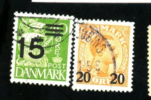 DENMARK #176 269 USED FVF Cat $21